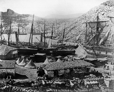 Kosakenbucht, Krim, ca. 1855 von Roger Fenton